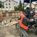 2.5t Bagger - Tritten Baggervermietung